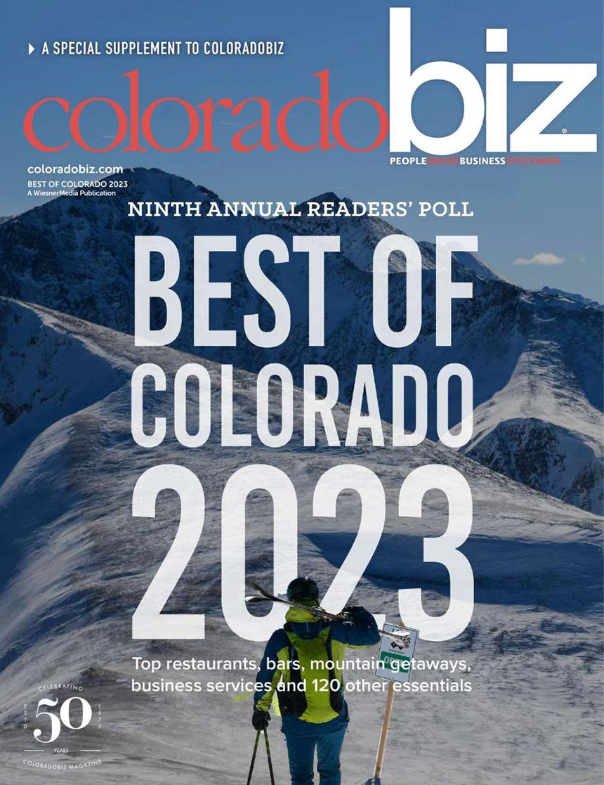 Best of Colorado 2023 Magazine Award