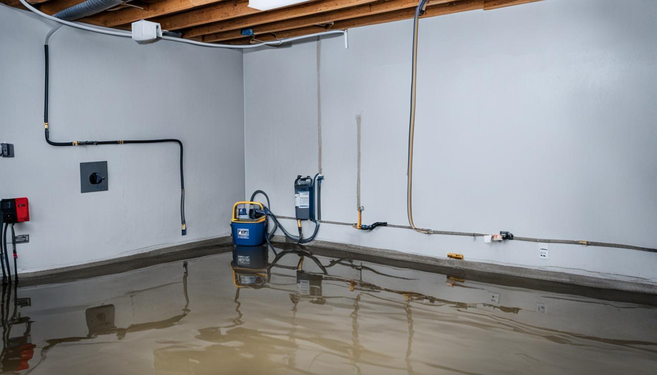 Will a flooded basement dry on its own?
